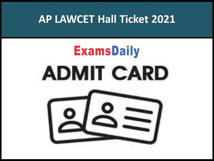 AP LAWCET Hall Ticket 2021