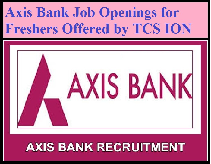 Axis Bank Job Openings for Freshers Offered by TCS ION – Apply Online for 200 Vacancies!!!