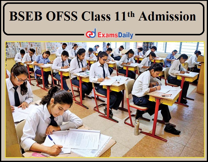 BSEB OFSS Class 11th Admission Second Merit List