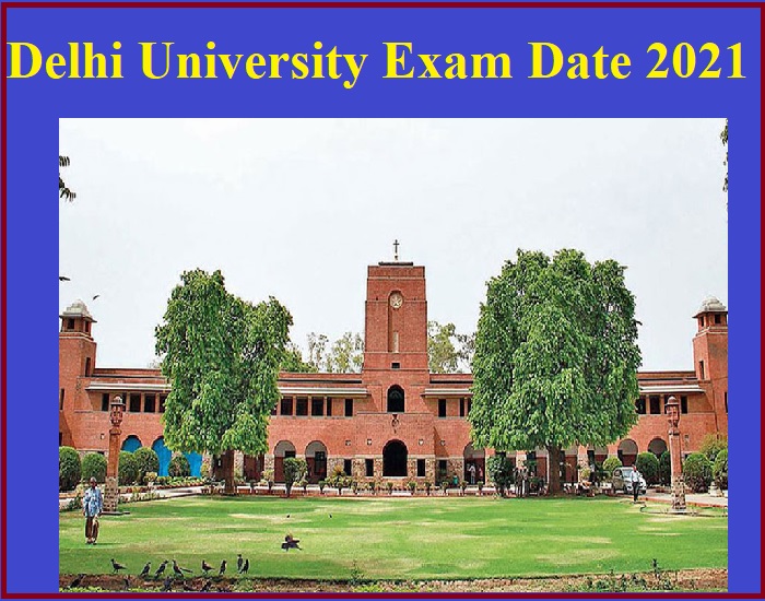 Delhi University Exam Date 2021