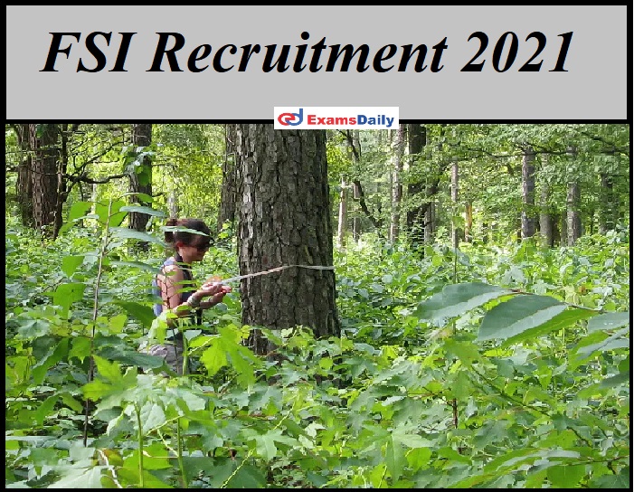 FSI Recruitment 2021