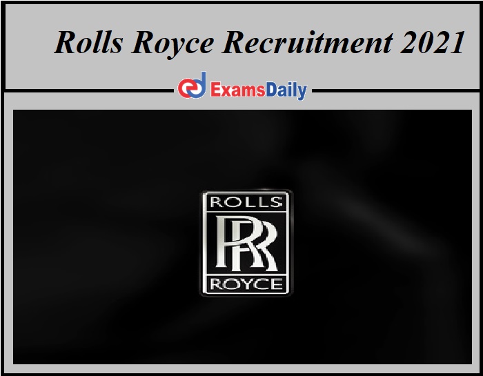 Rolls Royce Recruitment 2021 (1)