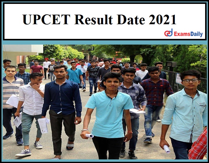 UPCET Result Date 2021