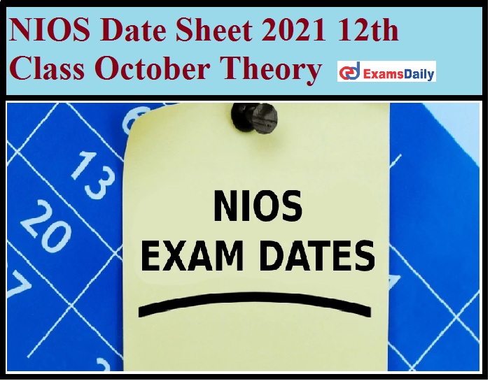 nios assignment october 2021