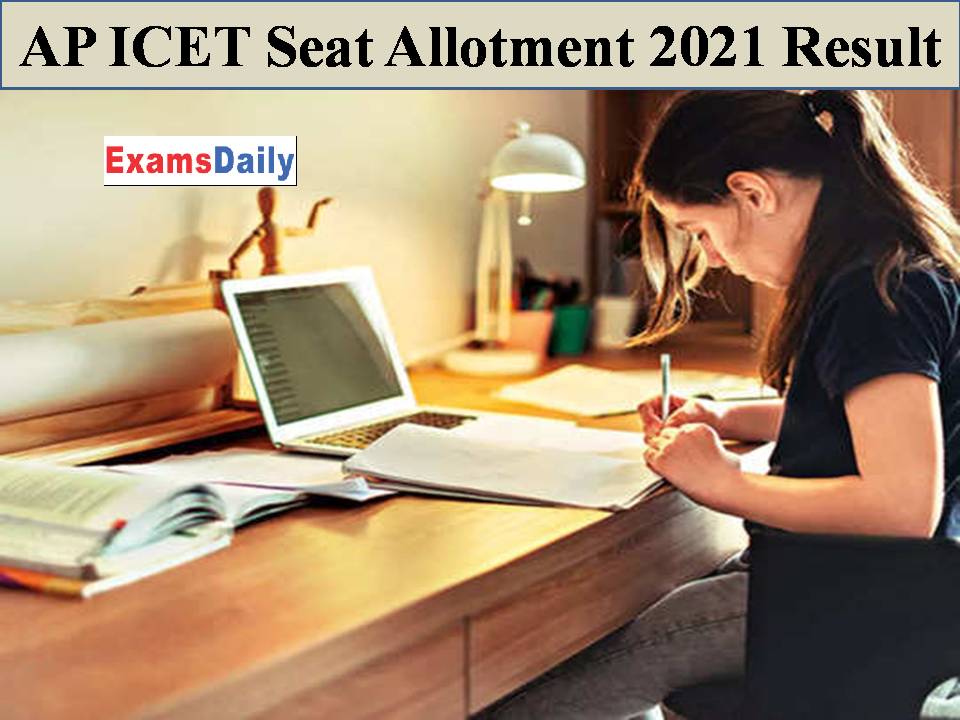 AP ICET Seat Allotment 2021 Result