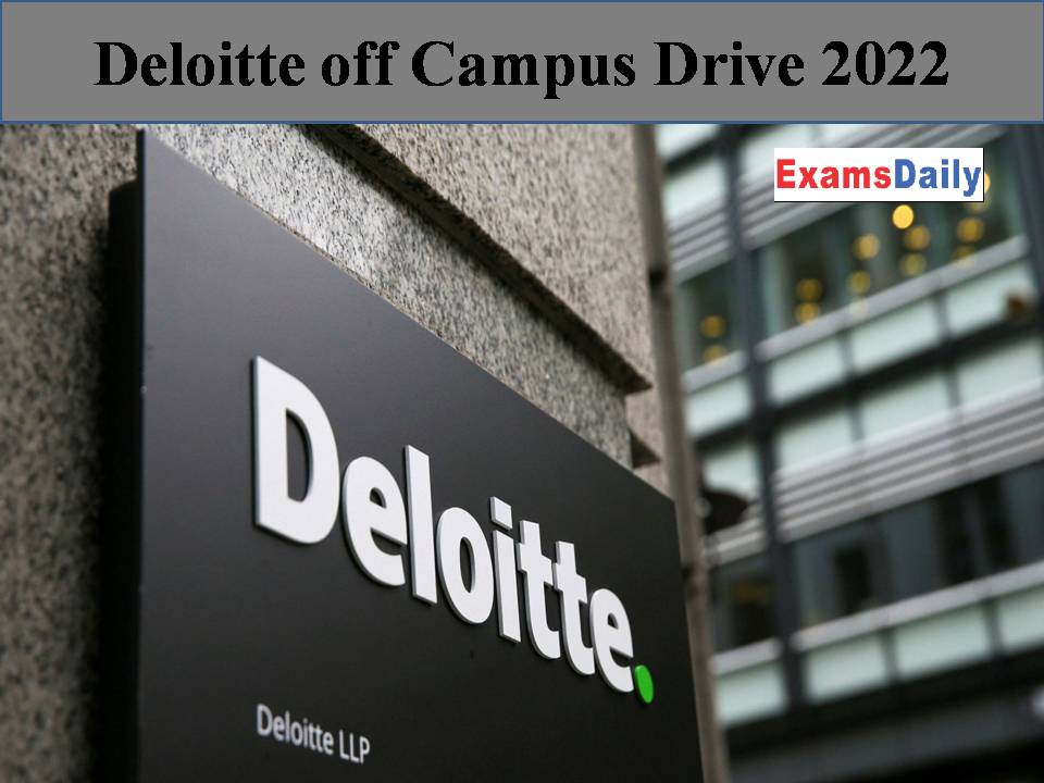 Deloitte off Campus Drive 2022