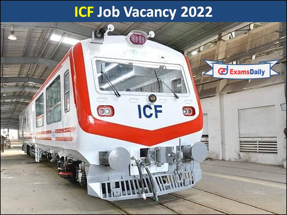 ICF Job Vacancy 2022