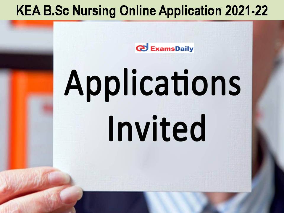 KEA B.Sc Nursing Online Application 2021-22