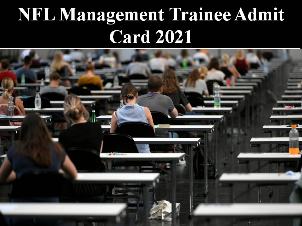 NFL Management Trainee Admit Card 2021