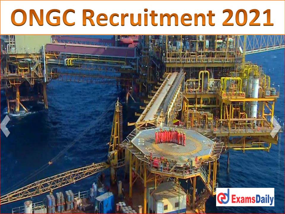 ONGC Recruitment 2021 Notification PDF - Apply Online for MBA Post Graduate Candidates.