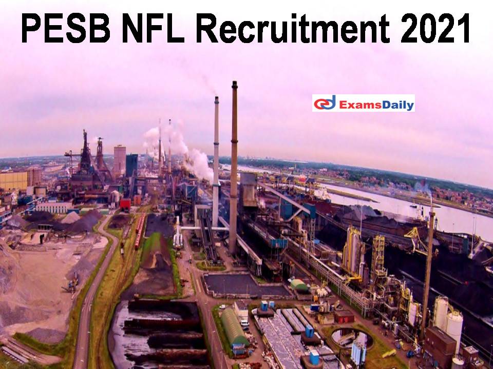 PESB NFL Recruitment 2021
