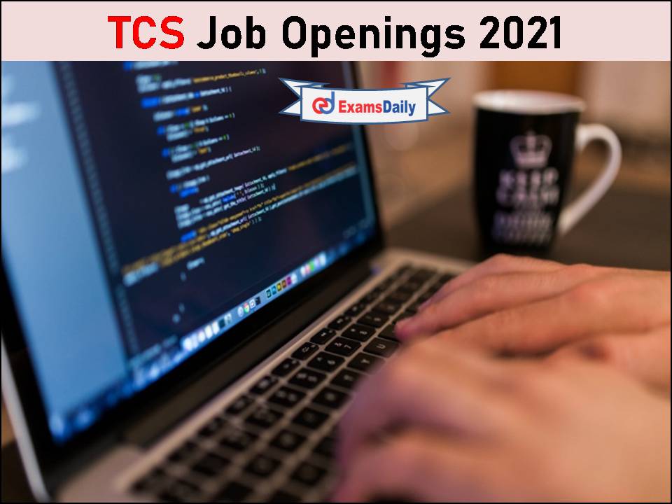 TCS Job Vacancy 2021 Announced- Graduates Can Apply Online!!!