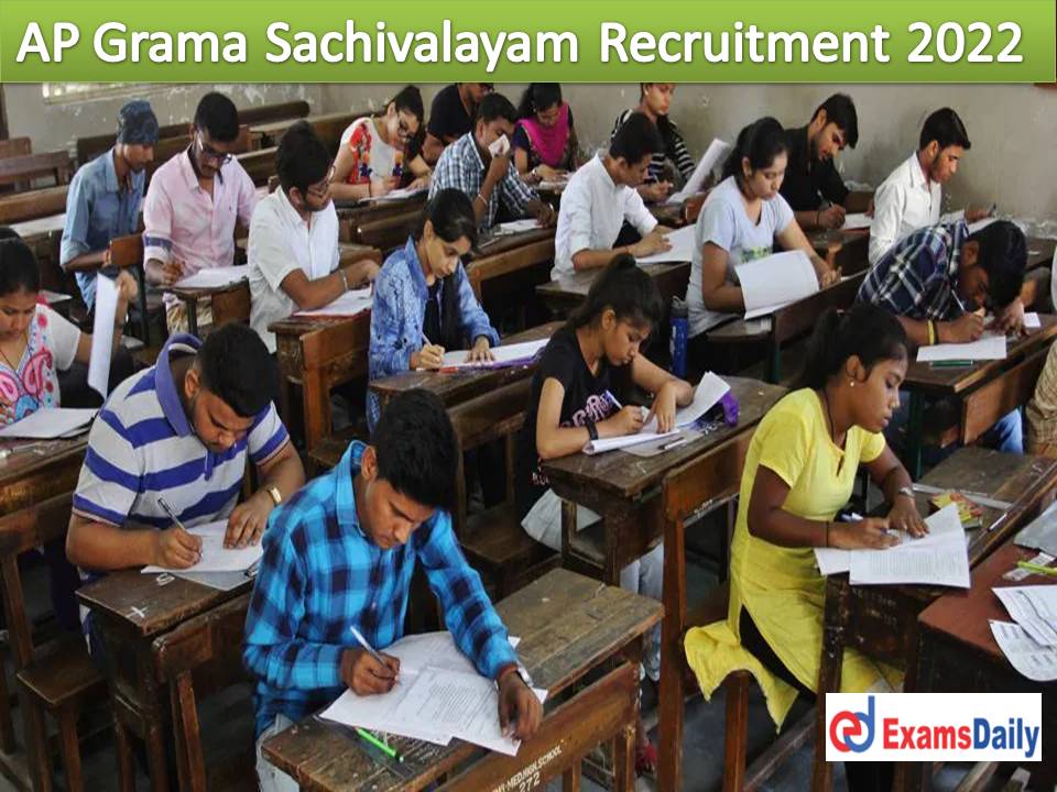 AP Grama Sachivalayam Recruitment 2022 – 600+ Vacancies Expected 10th Passed or Equivalent Qualification!!!