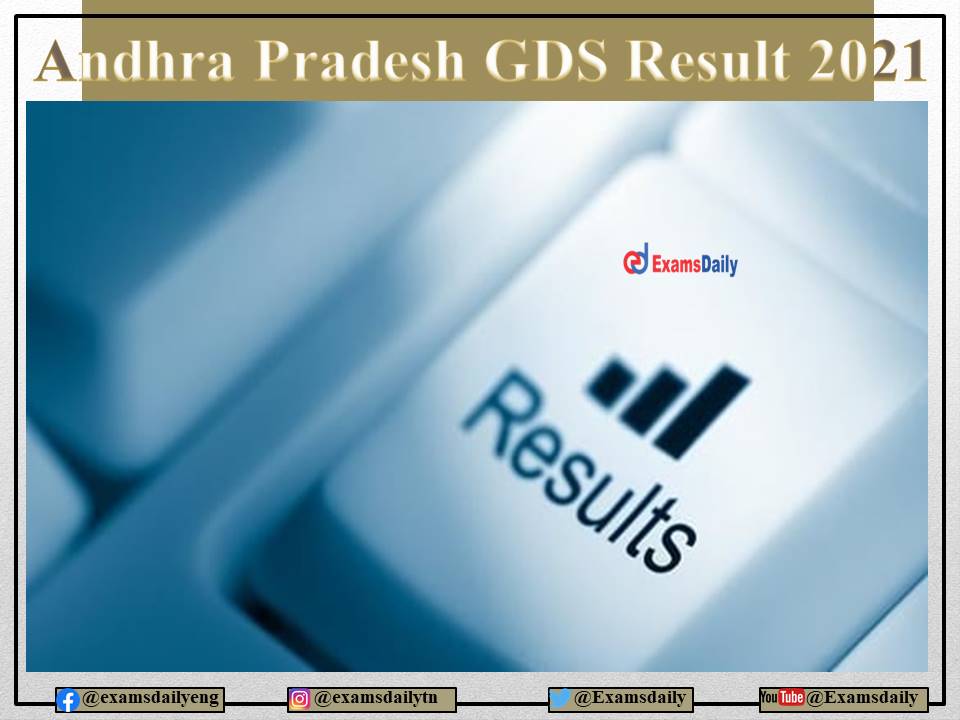 AP Postal Circle GDS Result 2021 – 22 OUT – Download Cycle III Merit List and Details Here!!!