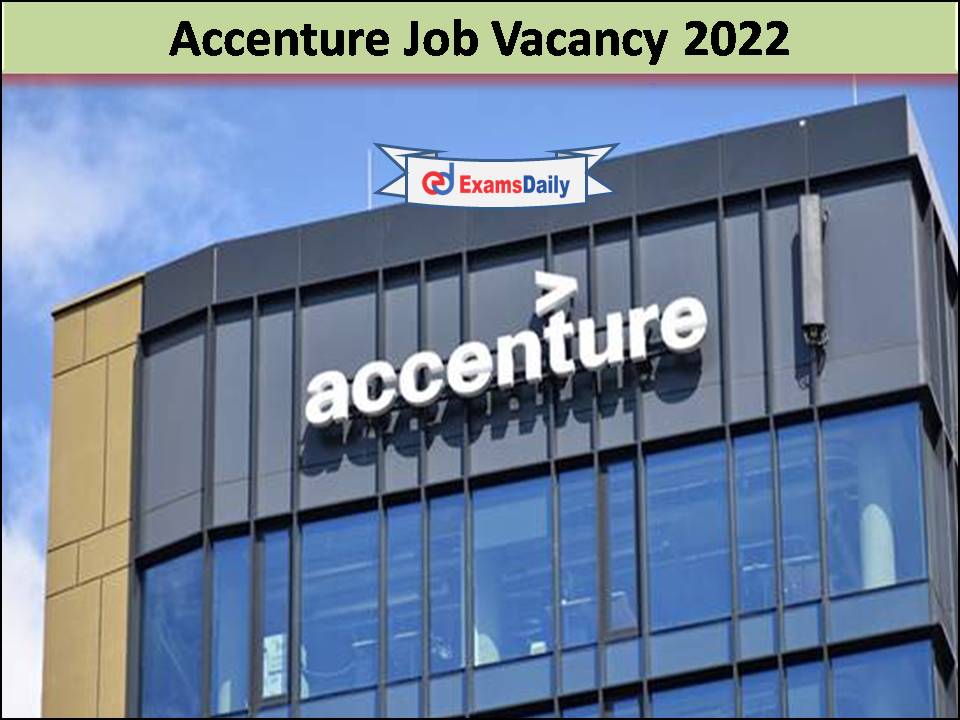 Job opening at accenture highmark wexford pa