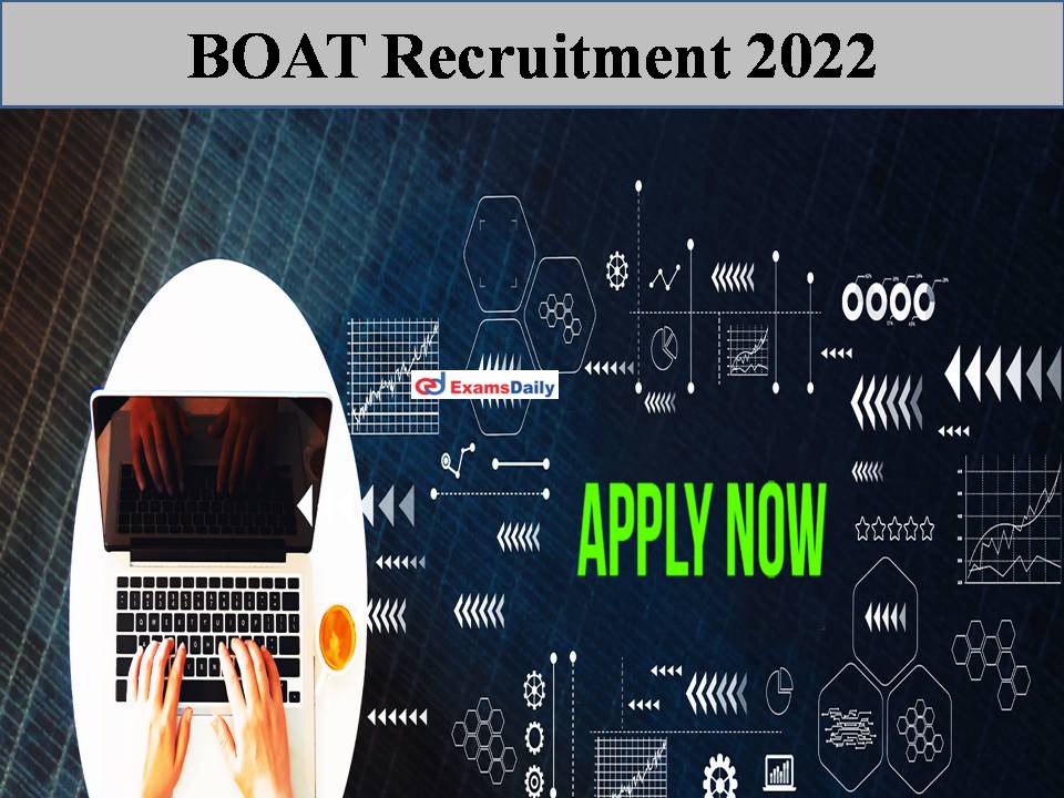 BOAT Recruitment 2022