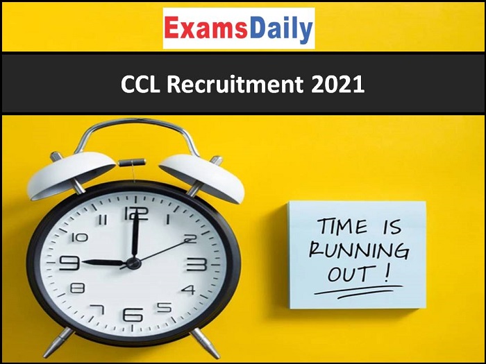 CCL Recruitment 2021