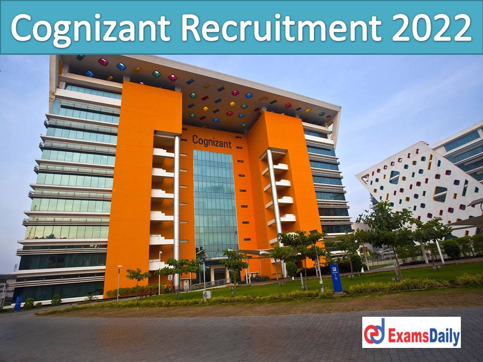 Cognizant Recruitment 2022 Out – Degree Candidates can Apply!!!