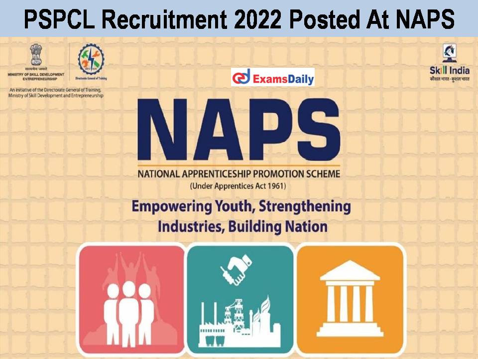 PSPCL Recruitment 2022 Posted At NAPS