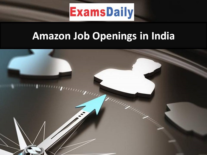 Amazon Job Openings in India