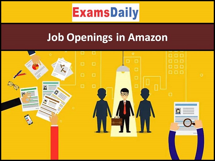 Job Openings in Amazon