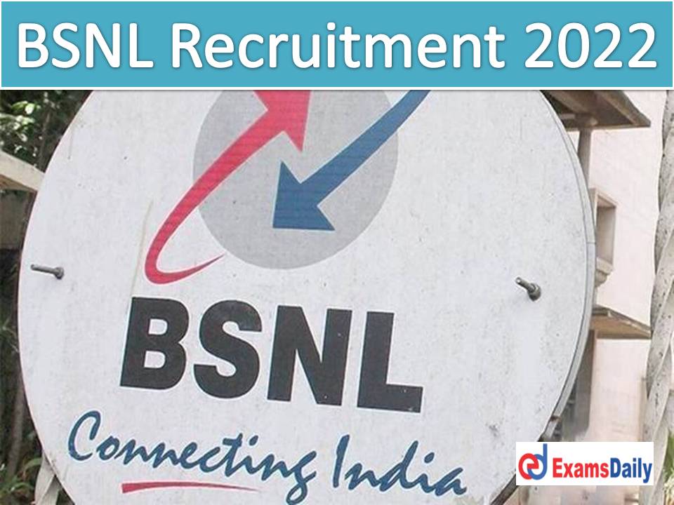 Job in BSNL for Diploma Engineering Holders ... Check Eligibility and Salary Details!!!