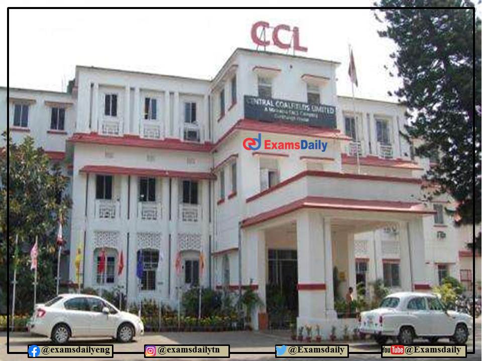 CCL Recruitment 2022 For Diploma Candidates - Apply Immediately!!!