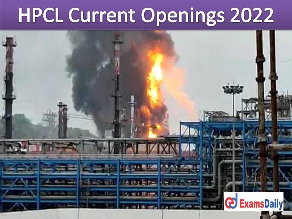 HPCL Current Openings 2022 Available – Arts Engineering Passed is Enough Salary up to 44.67 lakhs (CTC) Approx!!!
