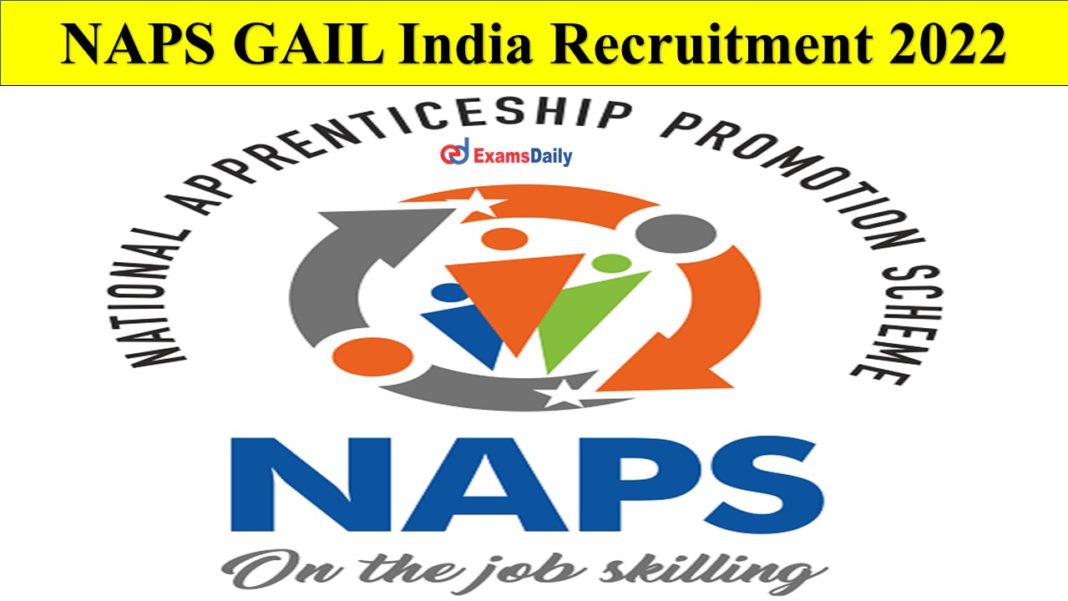 NAPS GAIL India Recruitment 2022