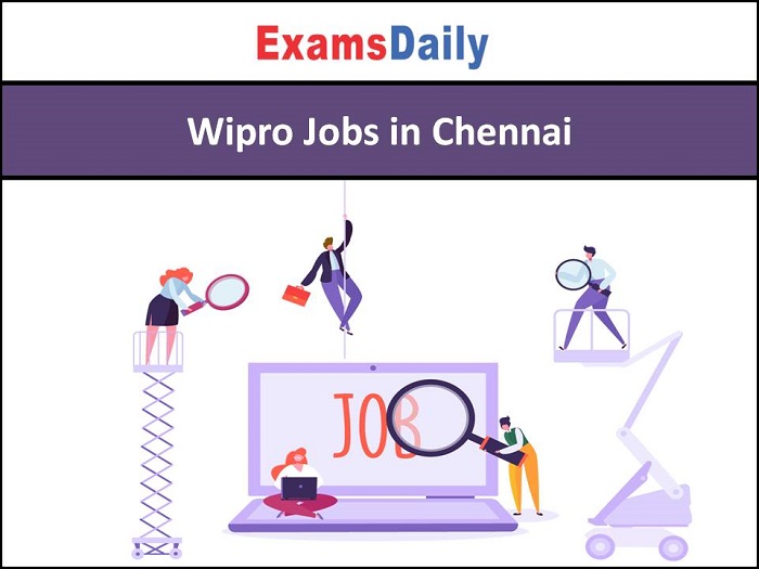 Wipro Jobs in Chennai