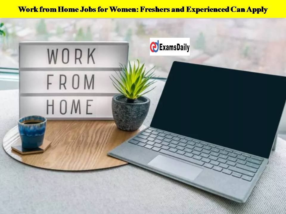 Work from Home Jobs With High Priority to Women in Reputed IT Company!! Freshers and Experienced Can Apply!!