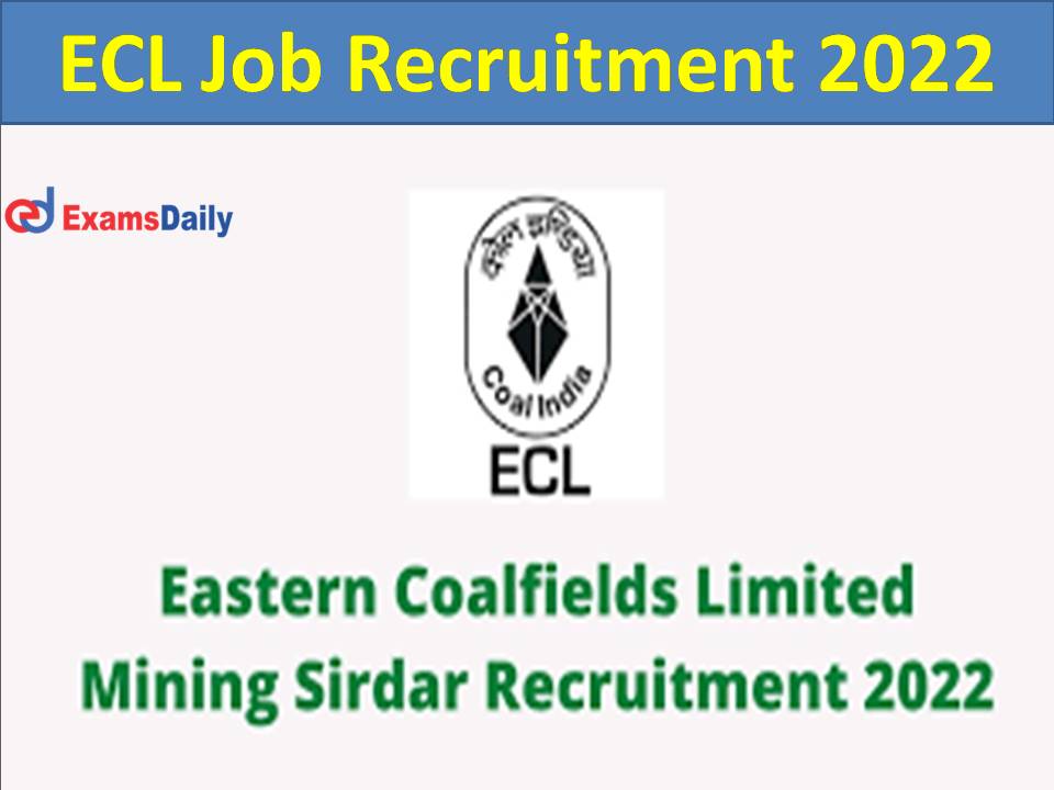 ecl recruitment 2022
