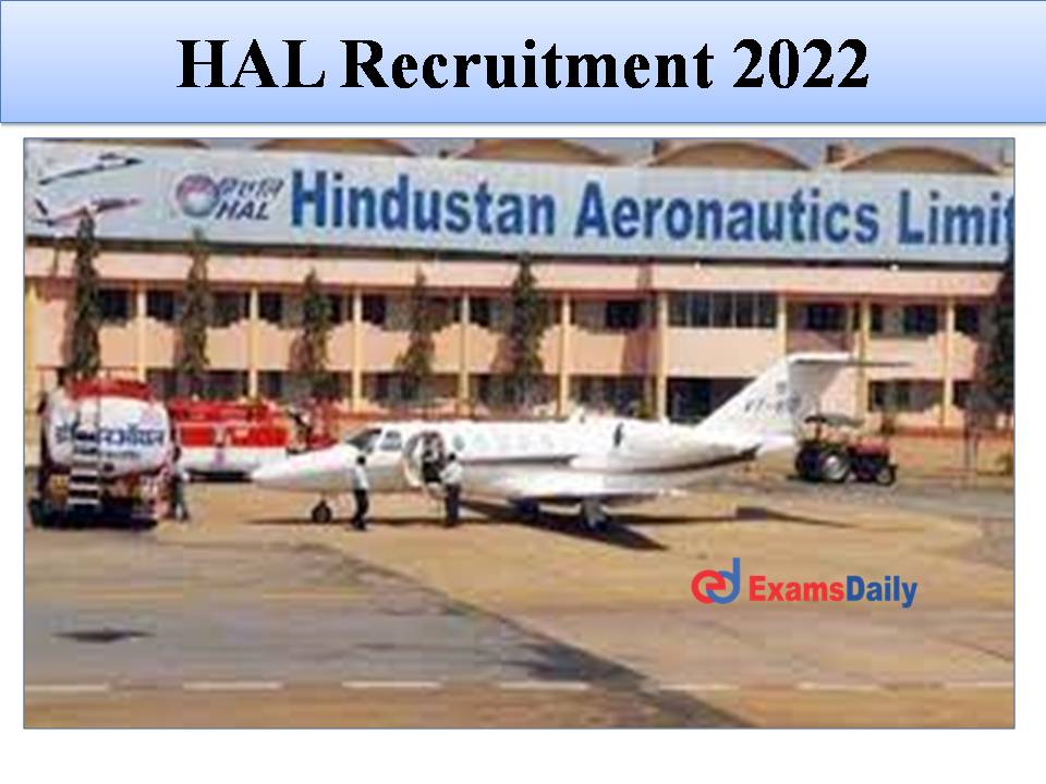 HAL Recruitment 2022