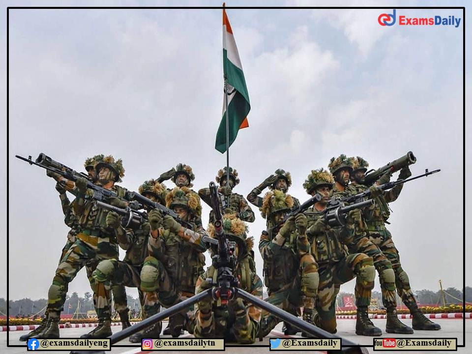 Indian Army Recruitment 2022 Notification – For 10 and 12th Pass Candidates!! Apply Here!!!