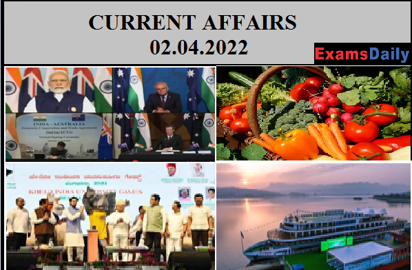 Daily Current Affairs March 2, 2022