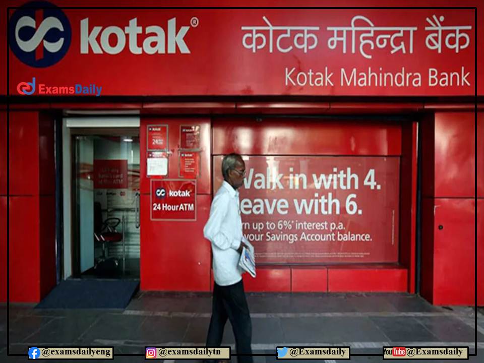 Kotak Mahindra Bank Recruitment 2022 OUT – For Degree with Analytical Skill Needed!!!