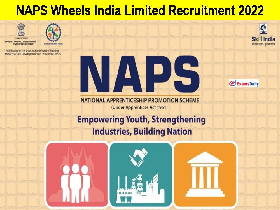 NAPS Wheels India Limited Recruitment 2022