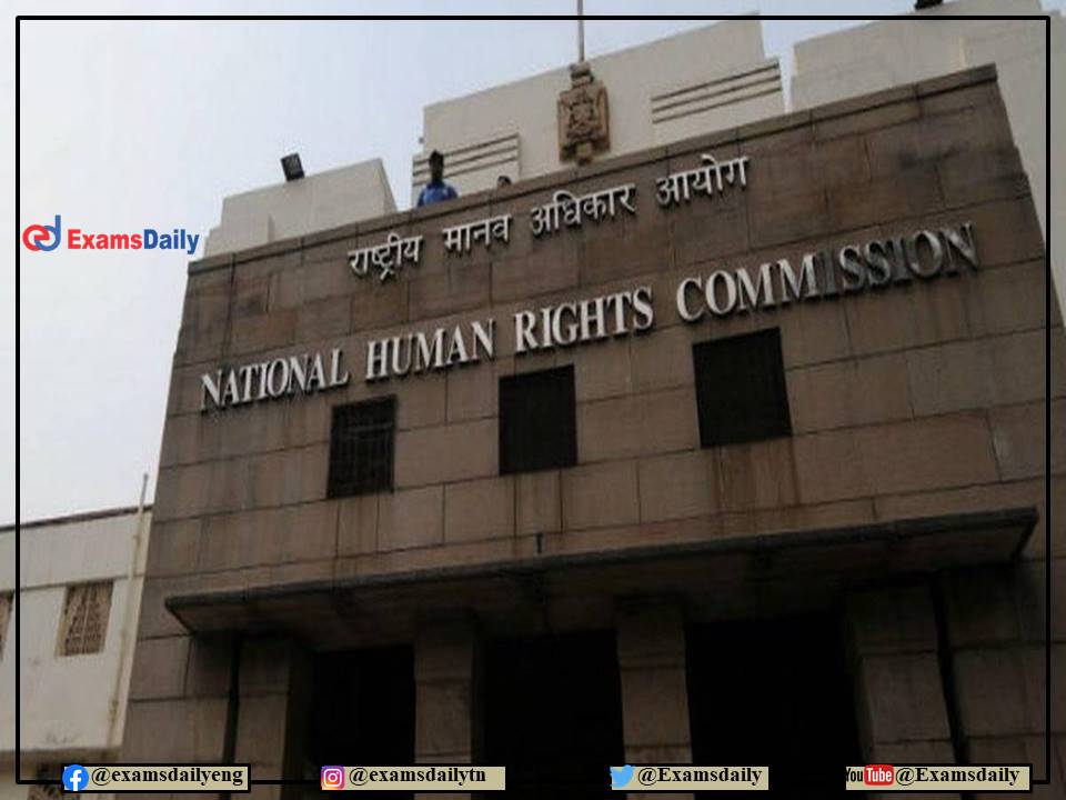 NHRC Recruitment 2022 OUT – No Exam or Interview!!! Apply Here without FEE!!!