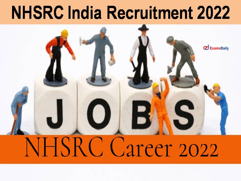 NHSRC India Recruitment 2022