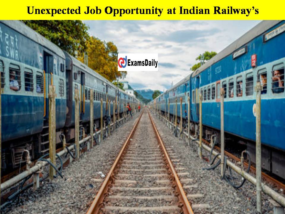 Unexpected Job Opportunity at Indian Railway’s IRCTC!! Apply Fast For this Manager Job!!