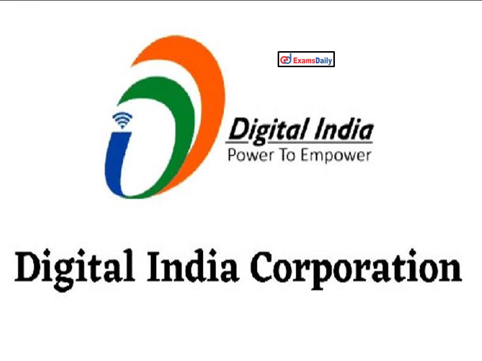 Digital India Corporation Recruitment 2022
