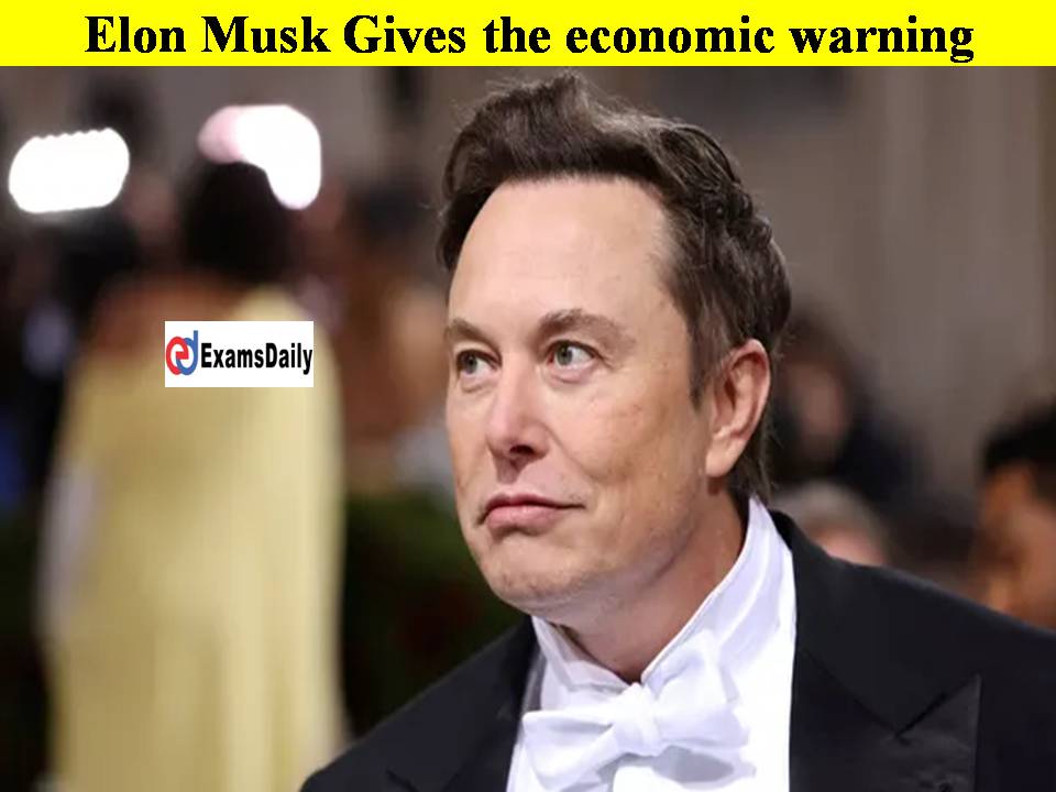 Elon Musk Gives the economic warning- Recruitment Closed in World Wide!!