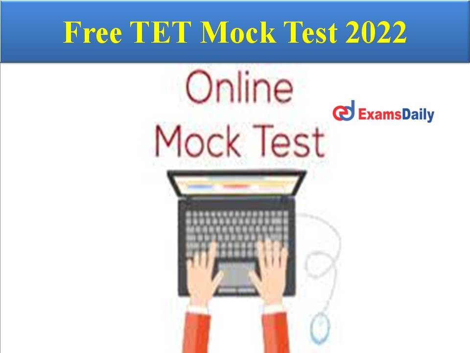 Free TET Mock Test 2022