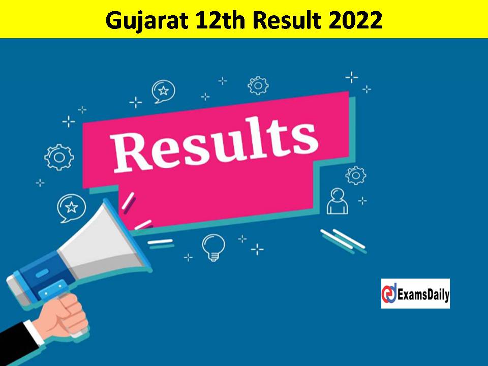 Gujarat 12th Result 2022 Manabadi Name Wise- Category Wise!! Check Direct Download Link Here!!