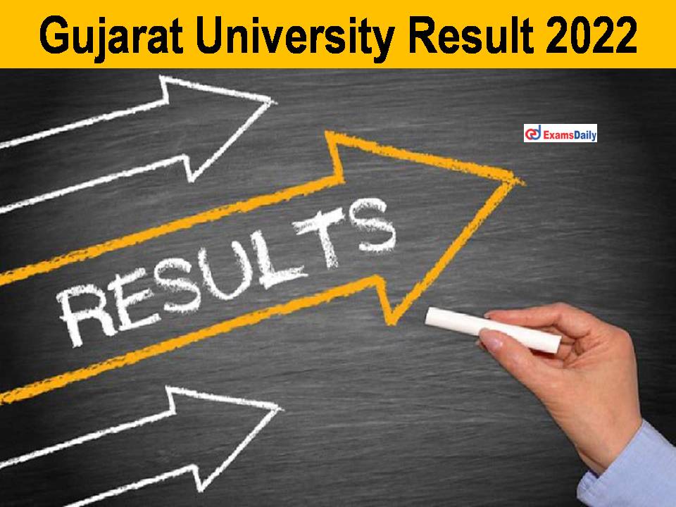 Gujarat University Result 2022