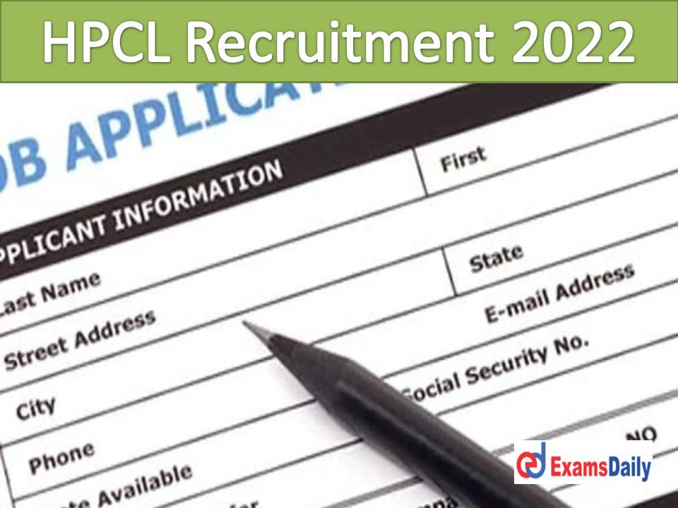 HPCL Job Vacancy 2022 Suggested by NAPS – Notification Matchable for 12th HSC Candidates!!!