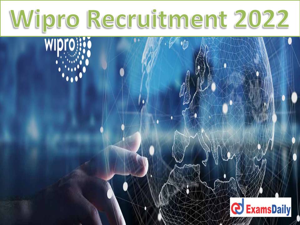 Job Corner: Wipro Recommend Job Vacancies for Budding Graduates | Splendid Work Location & Job Role!!!