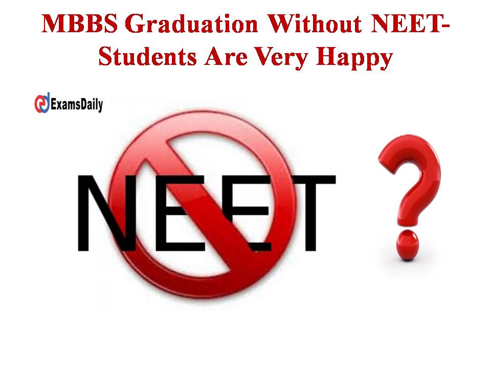 MBBS Graduation Without NEET- Students Are Very Happy!!