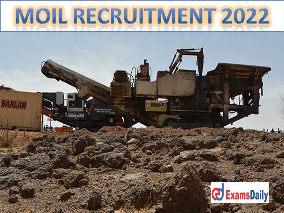 MOIL Recruitment 2022 Released by NAPS – 10th Passed Candidates Needed Just Now Released!!!