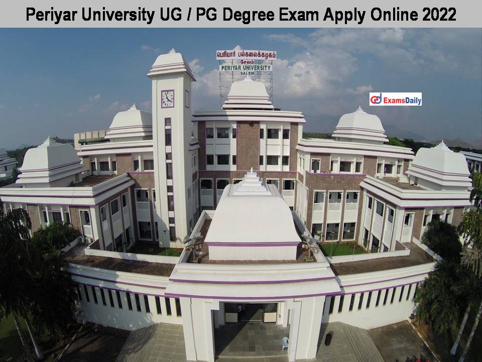 Periyar University UG